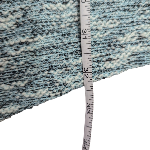 DIVIDED H&M | Women's Open Duster Cardigan| Blk, White, Seafoam Green| Size M - Picture 7 of 10